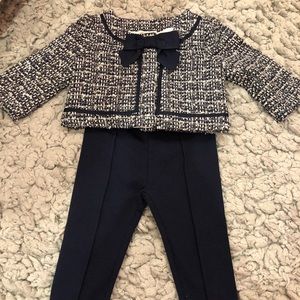 Janie and Jack Tweed Jacket and Pants Set - NWT